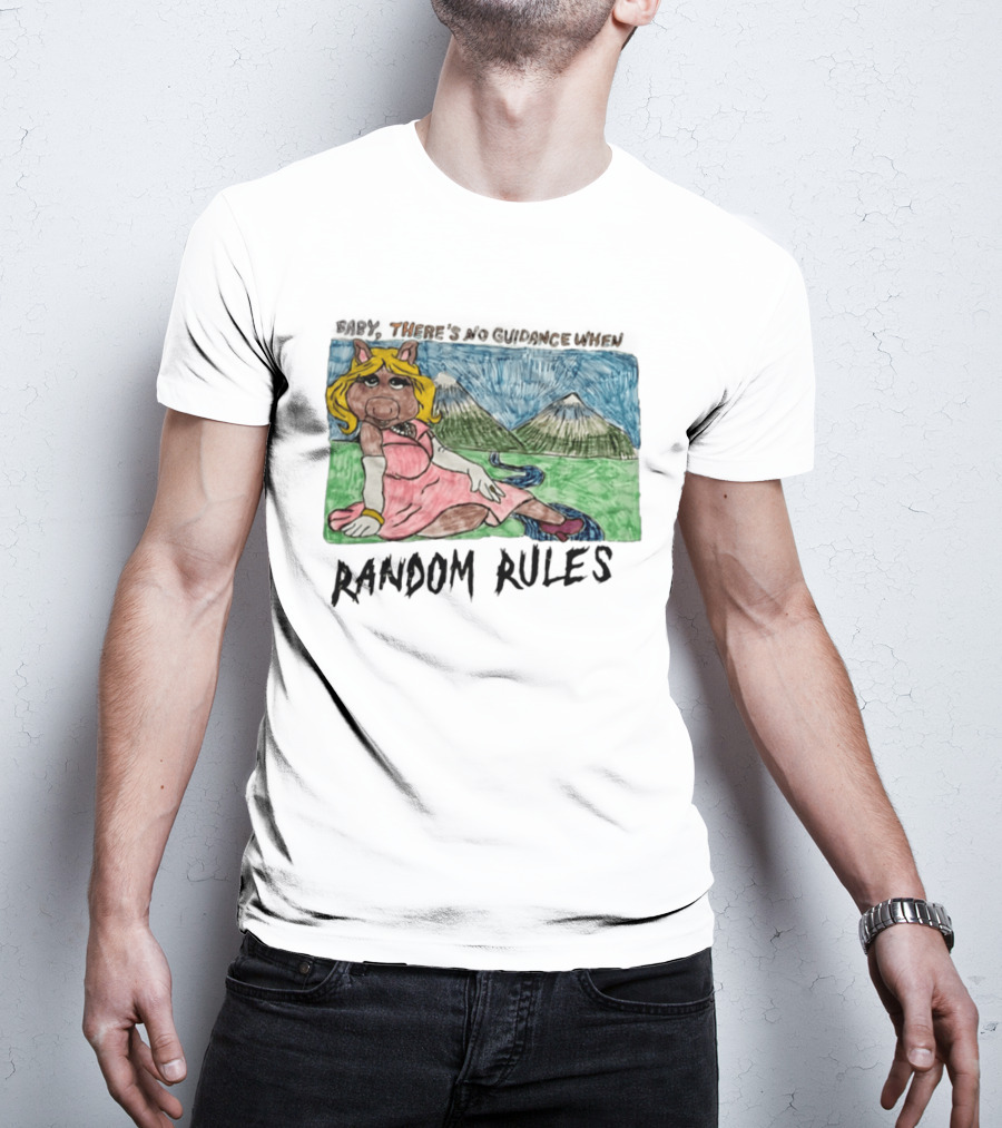 Baby There's No Guidance When Random Rules Miss Piggy Mountains Stream T-Shirt