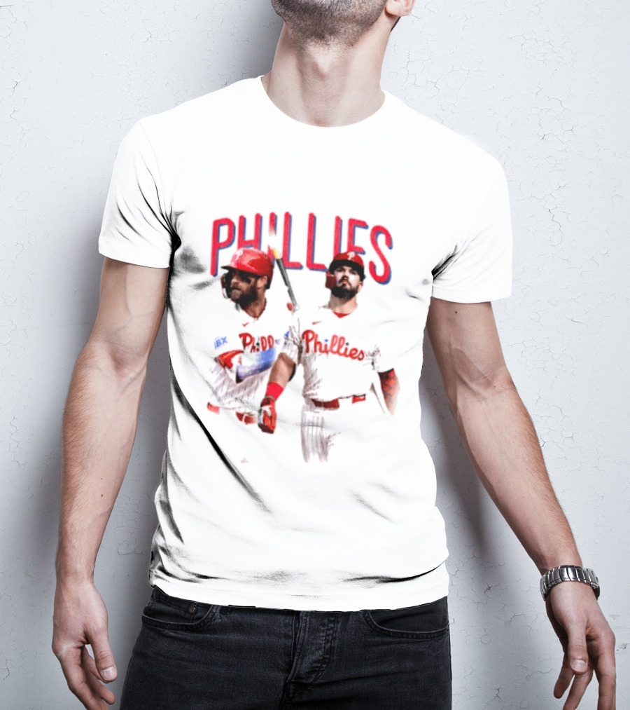 Philadelphia Phillies Bryce Harper Kyle Schwarber T-Shirt