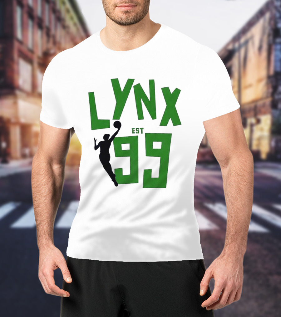 Lynx EST 99 Green Basketball T-Shirt
