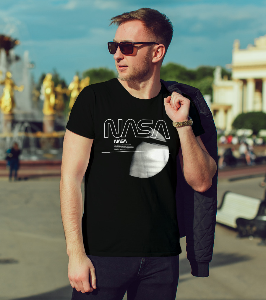 Alpha Industries NASA Galaxy Essential Crew Space Exploration T-Shirt