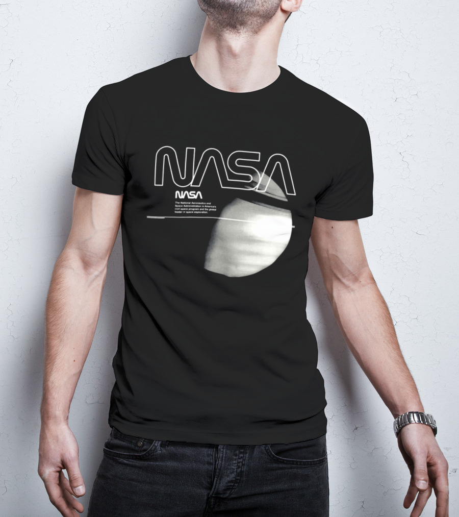 Alpha Industries NASA Galaxy Essential Crew Space Exploration T-Shirt