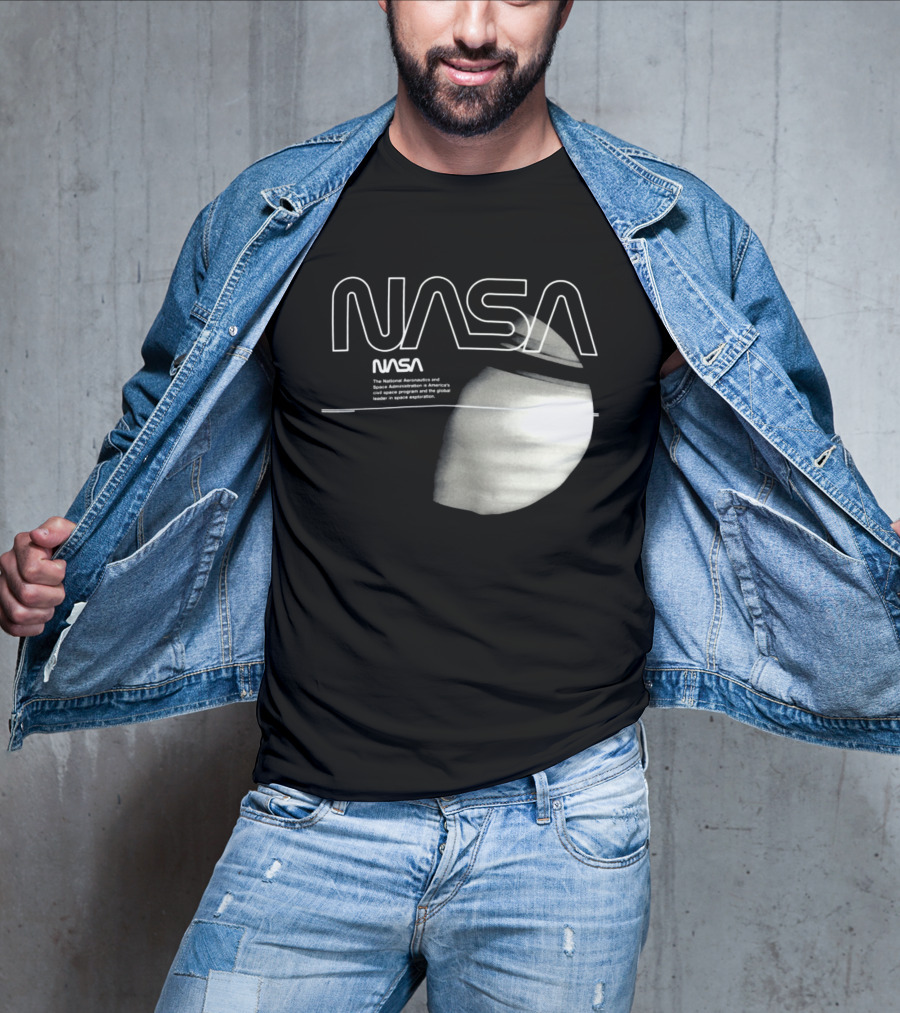 Alpha Industries NASA Galaxy Essential Crew Space Exploration T-Shirt