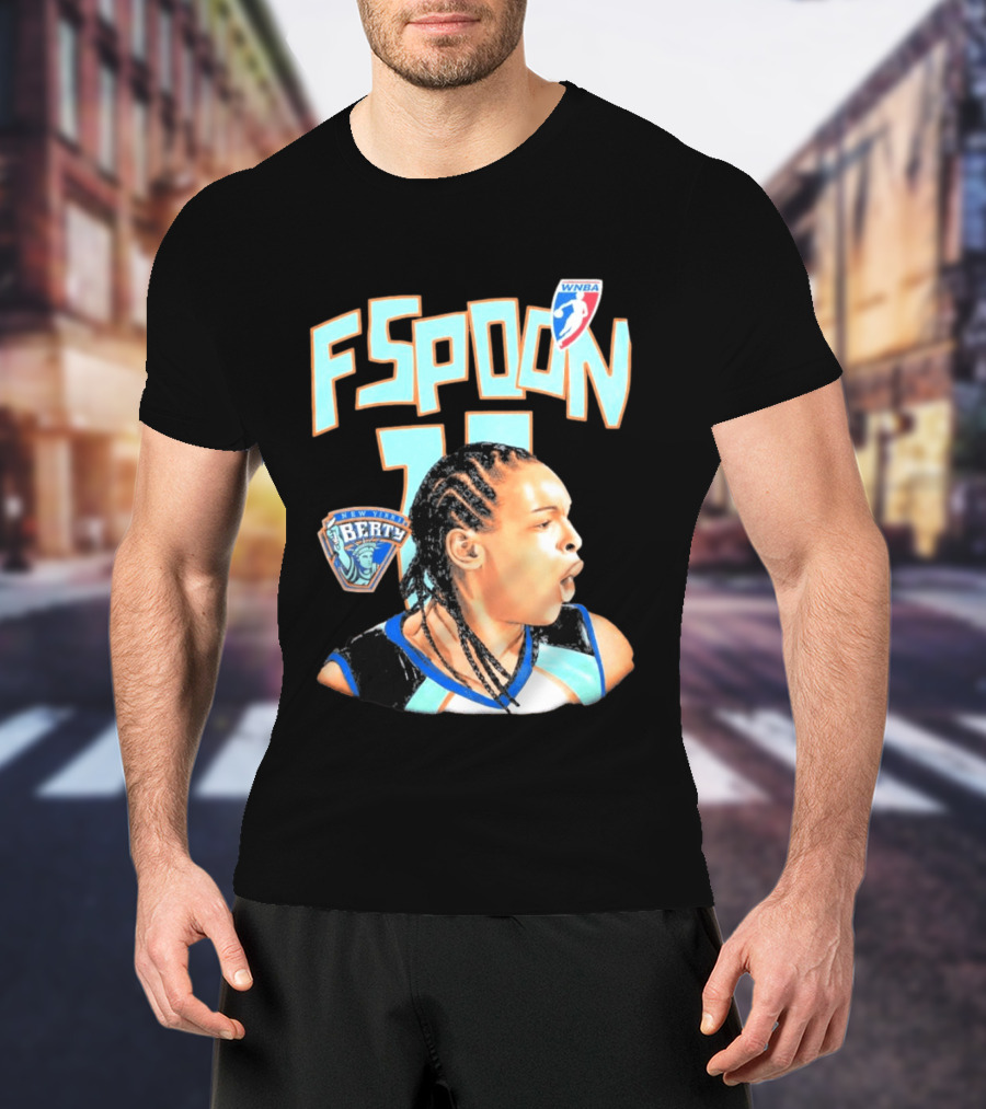 WNBA New York Liberty F Spoon 11 Iconic Player T-Shirt