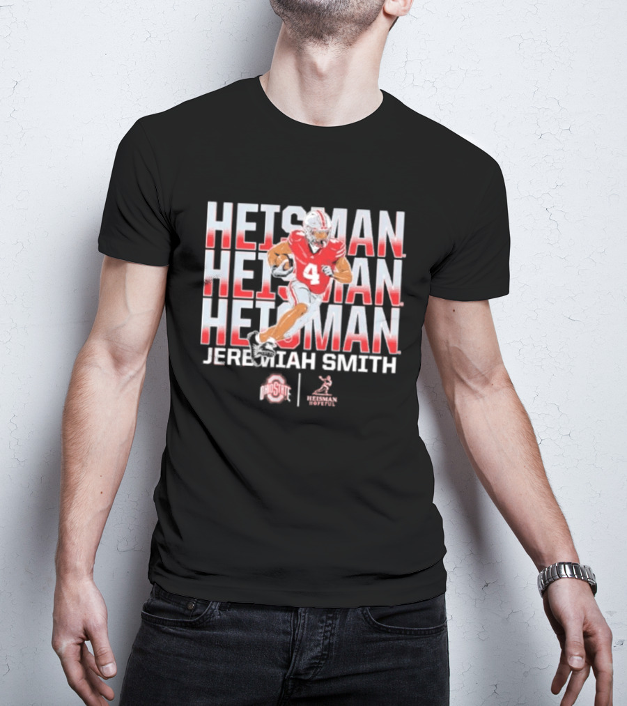 Ohio State Buckeyes Football Jeremiah Smith Heisman Hopes T-Shirt