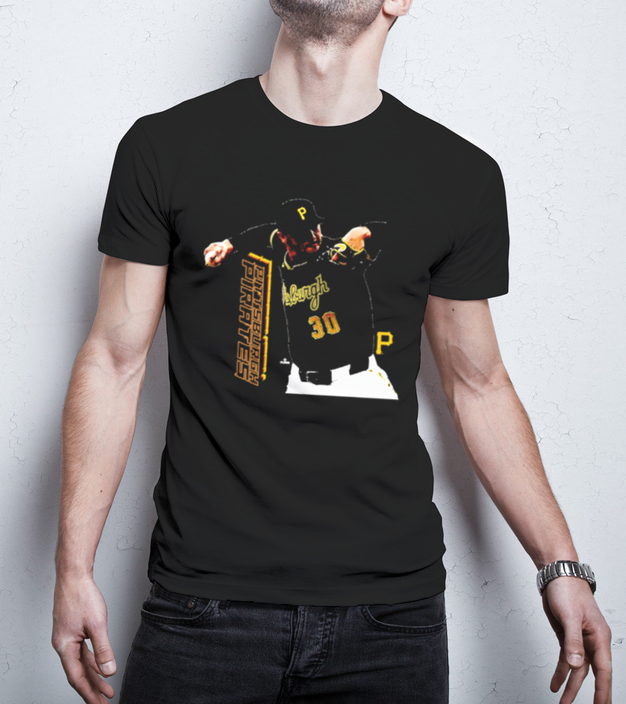 Paul Skenes Pittsburgh Pirates 30 MLB Pitcher Swing T-Shirt