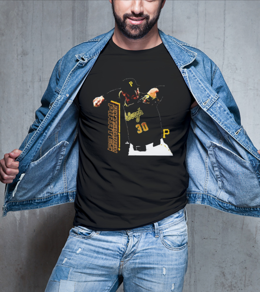 Paul Skenes Pittsburgh Pirates 30 MLB Pitcher Swing T-Shirt