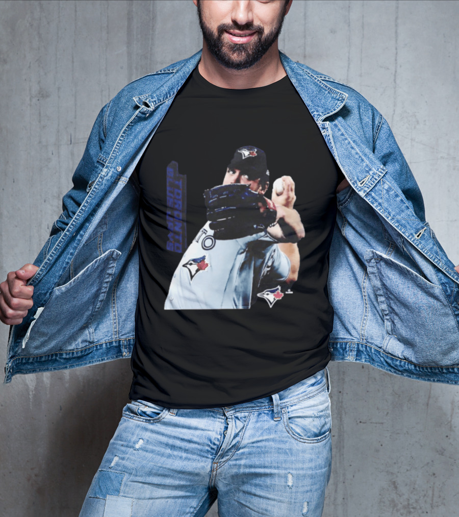 Trey Yesavage Toronto Blue Jays MLB Player Pitching Action T-Shirt