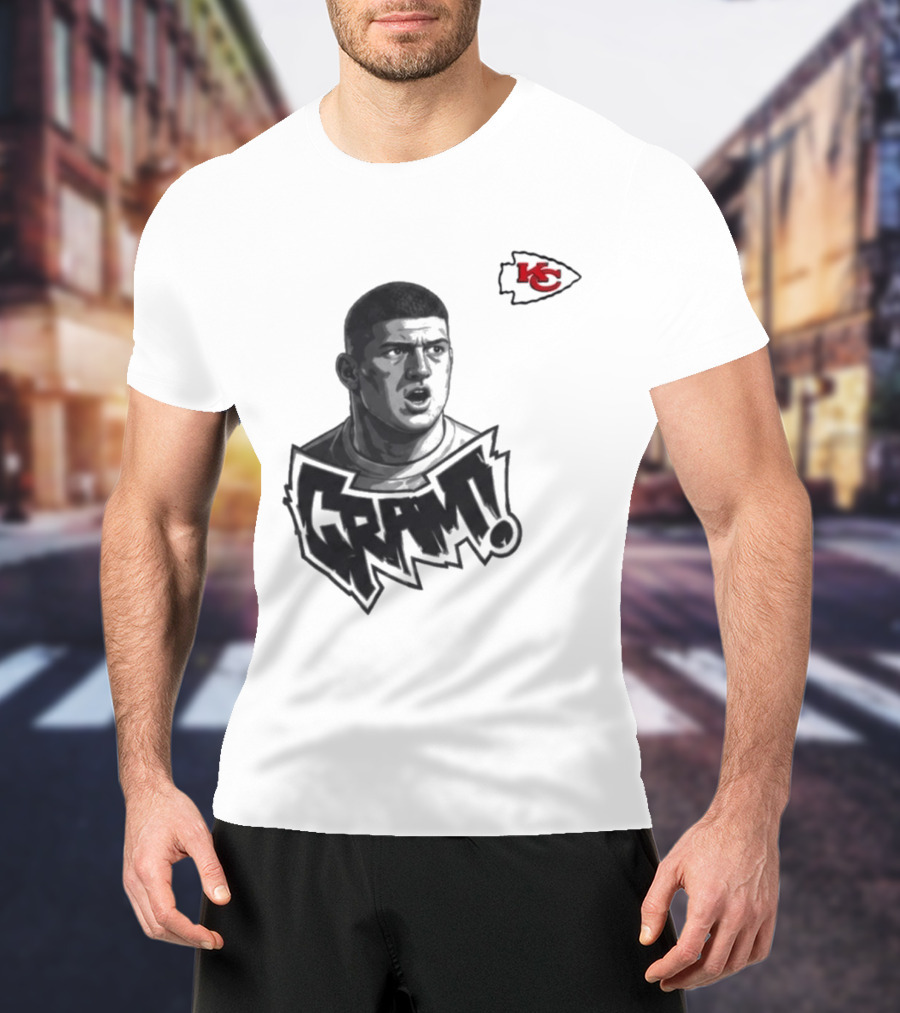George Karlaftis GRM KC Chiefs Football Player T-Shirt