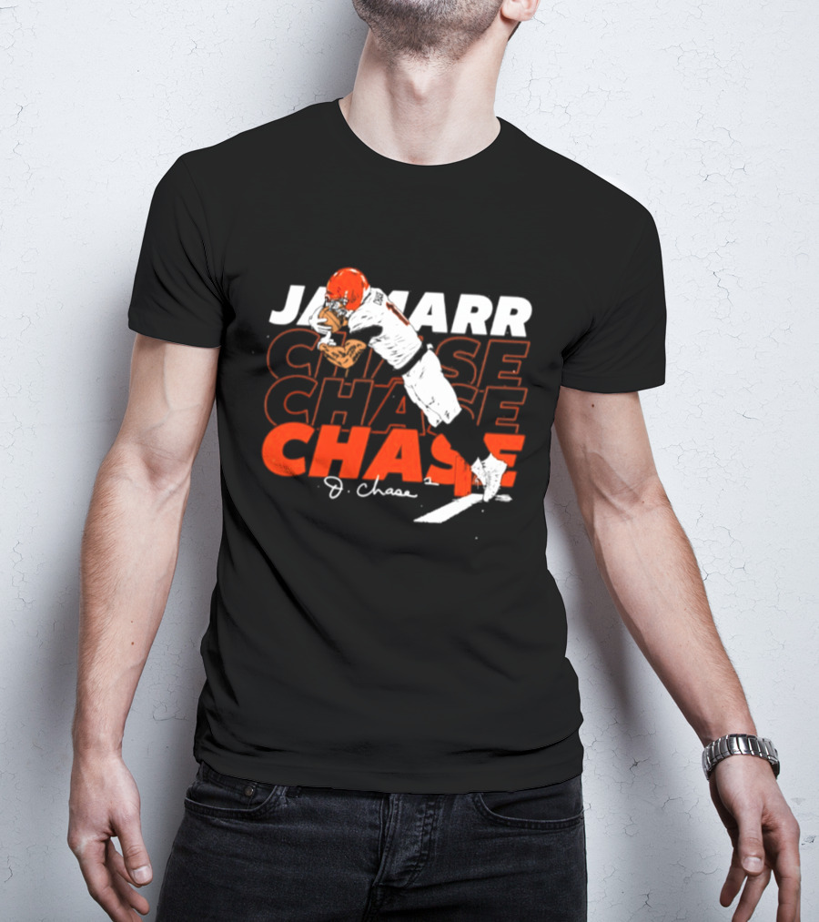 Ja'Marr Chase Cincinnati Bengals Football Player Chase J. Chase T-Shirt