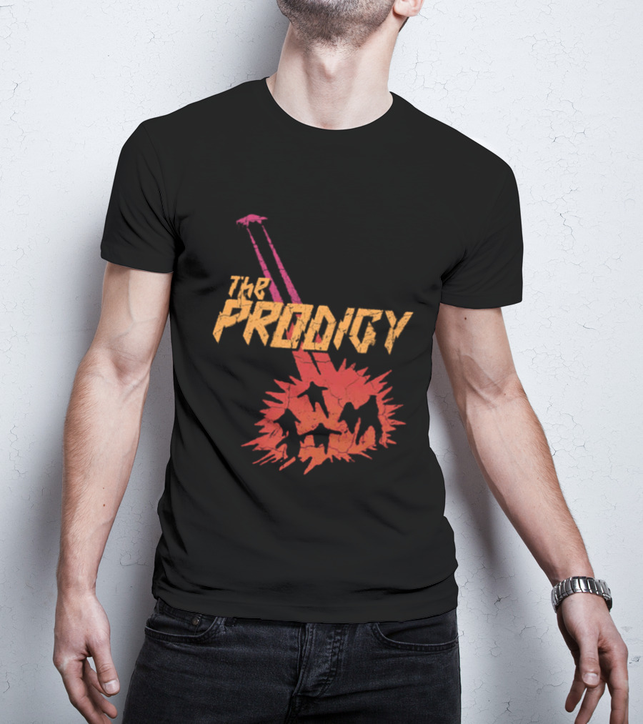 The Prodigy 2026 Tour Invaders UFO Explosion T-Shirt