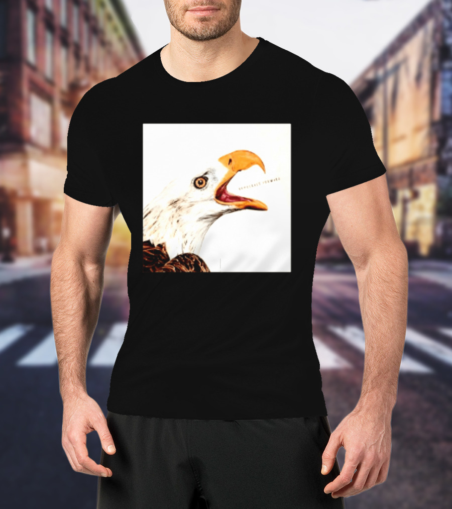 Democracy Forward Bald Eagle Patriotic T-Shirt