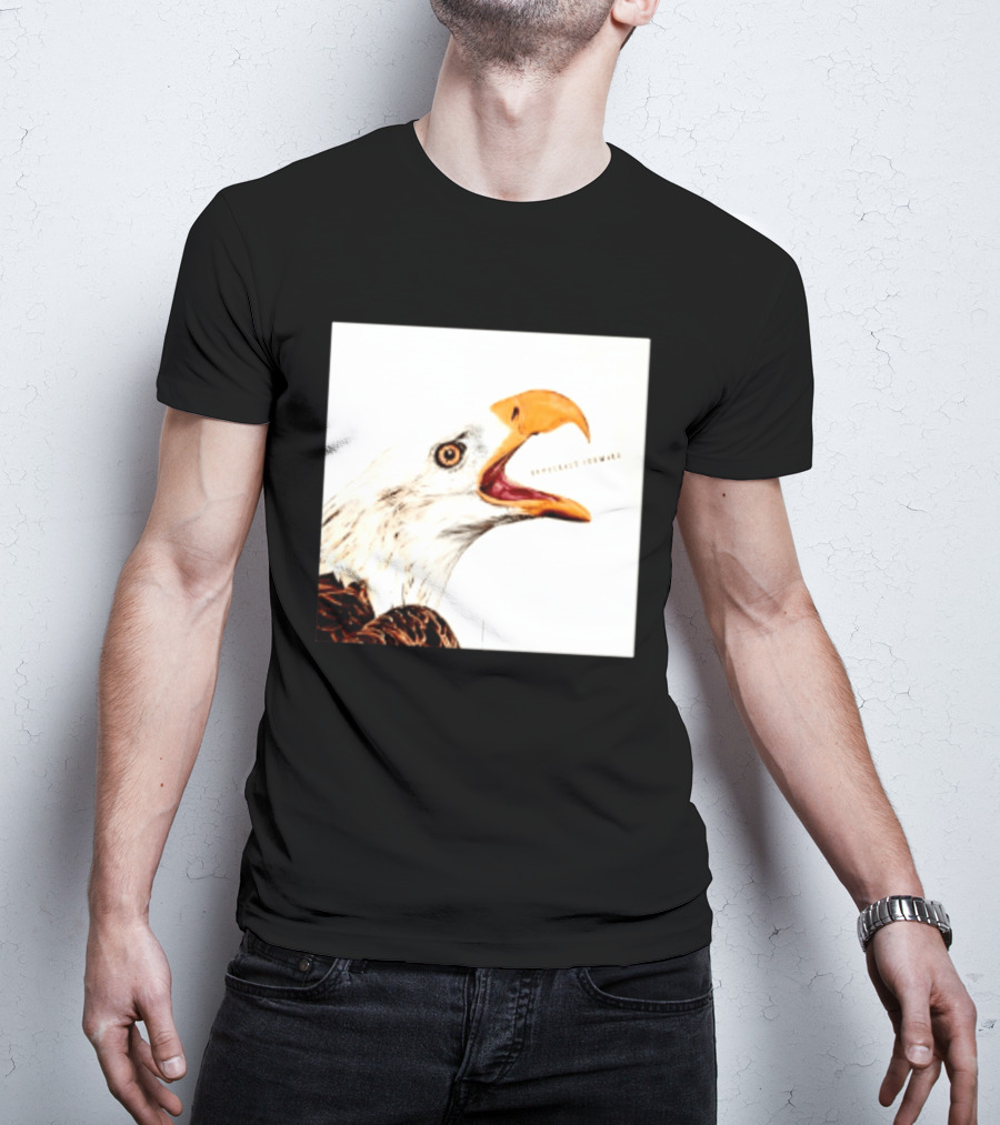 Democracy Forward Bald Eagle Patriotic T-Shirt