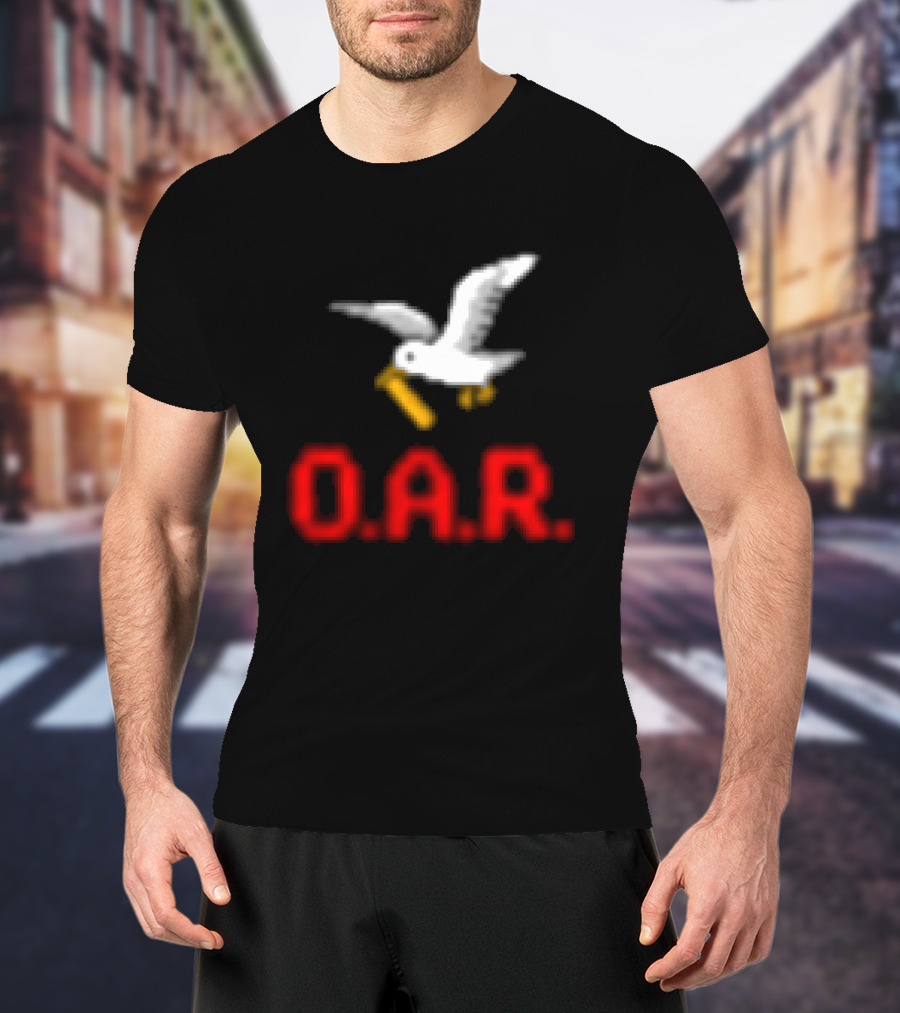O.A.R. Vintage Seagull With Red T-Shirt