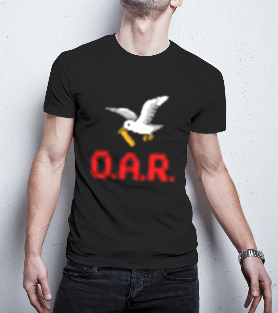 O.A.R. Vintage Seagull With Red T-Shirt