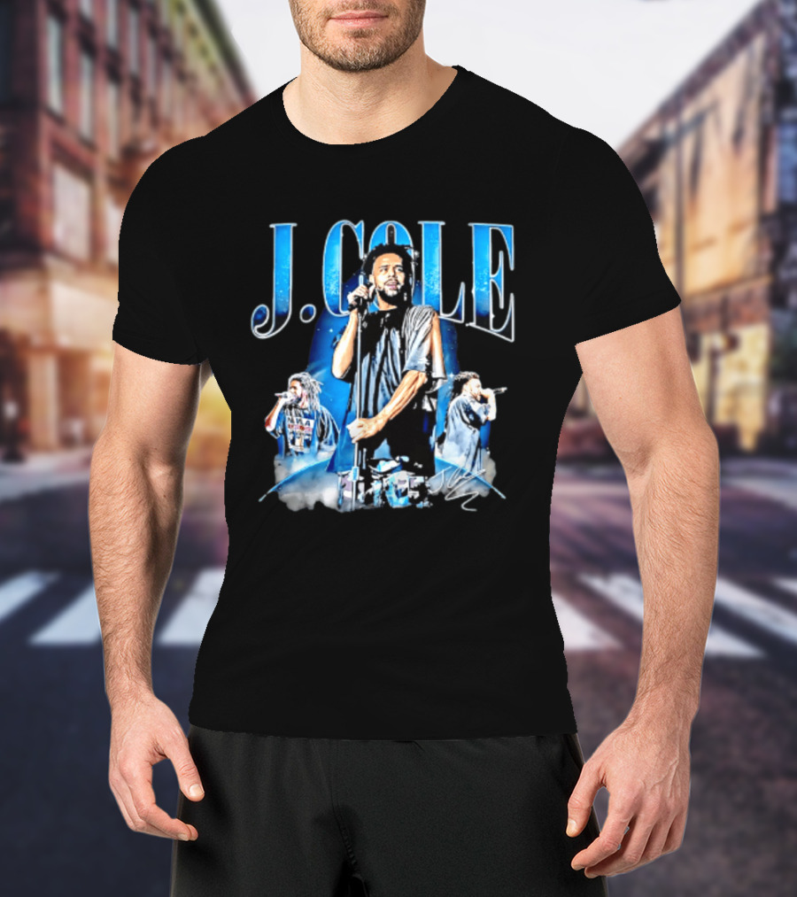 J. Cole Performing Live Dreamville Concert T-Shirt