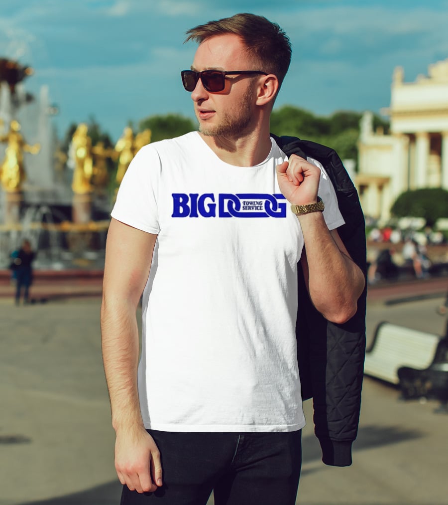 Big Dog Towing 2 Sided T-Shirt