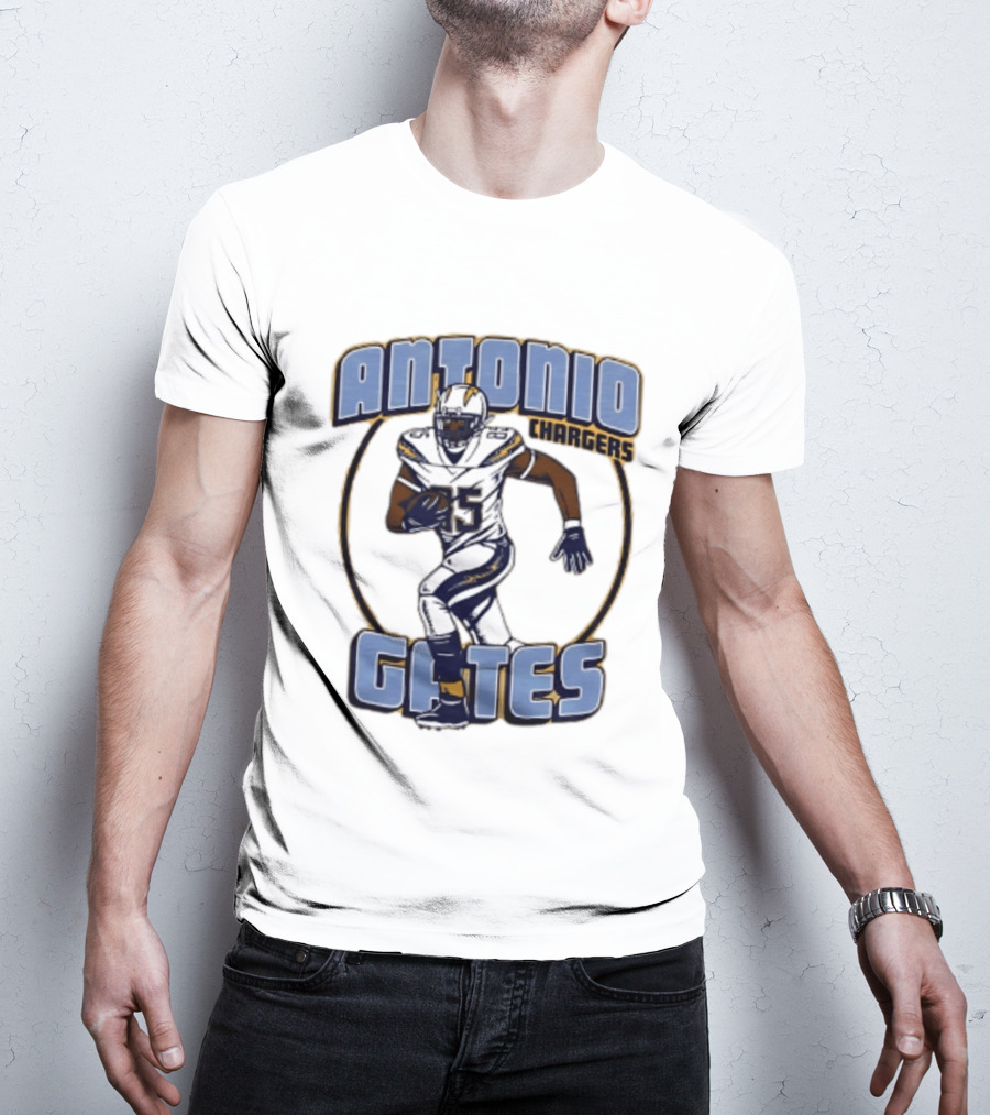 Antonio Gates Chargers Football Player T-Shirt
