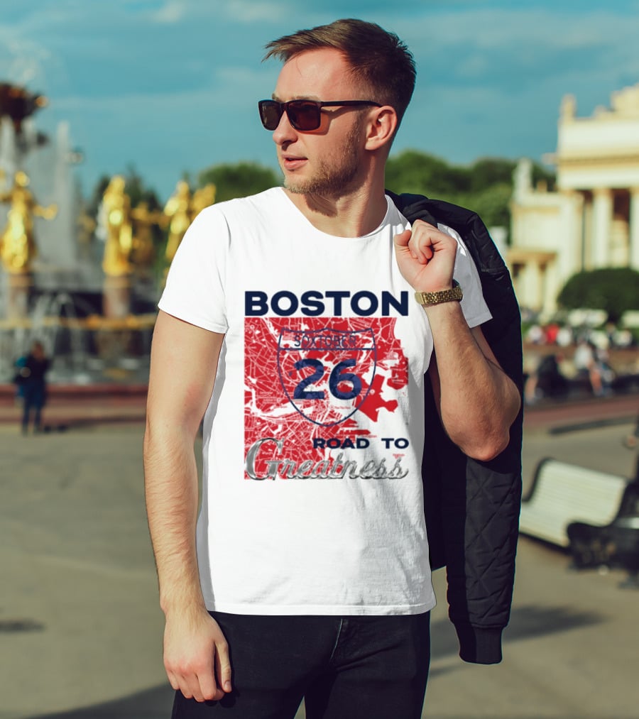Boston Soxtober 26 Road To Greatness T-Shirt