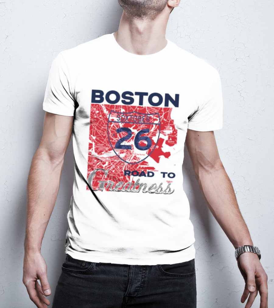 Boston Soxtober 26 Road To Greatness T-Shirt