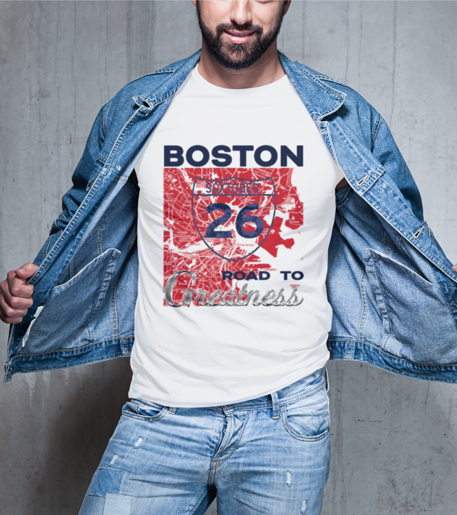 Boston Soxtober 26 Road To Greatness T-Shirt