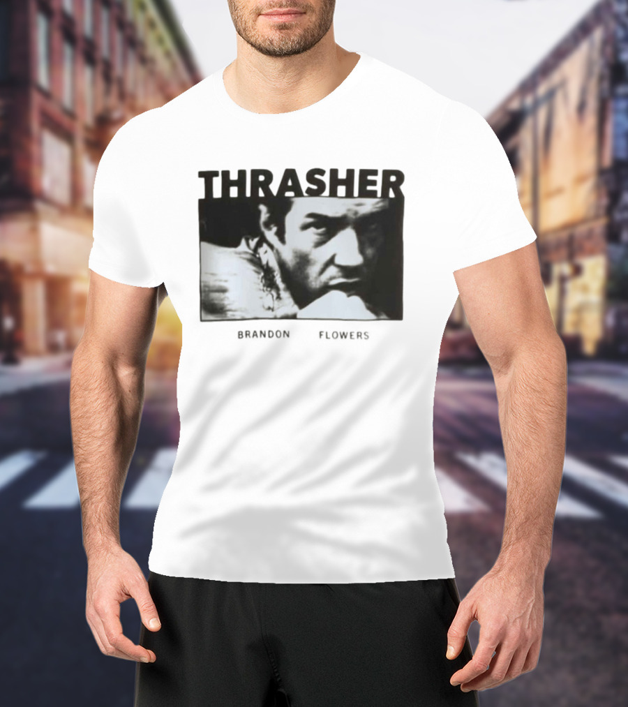 Brandon Flowers Thrasher 2026 Tour Dates T-Shirt