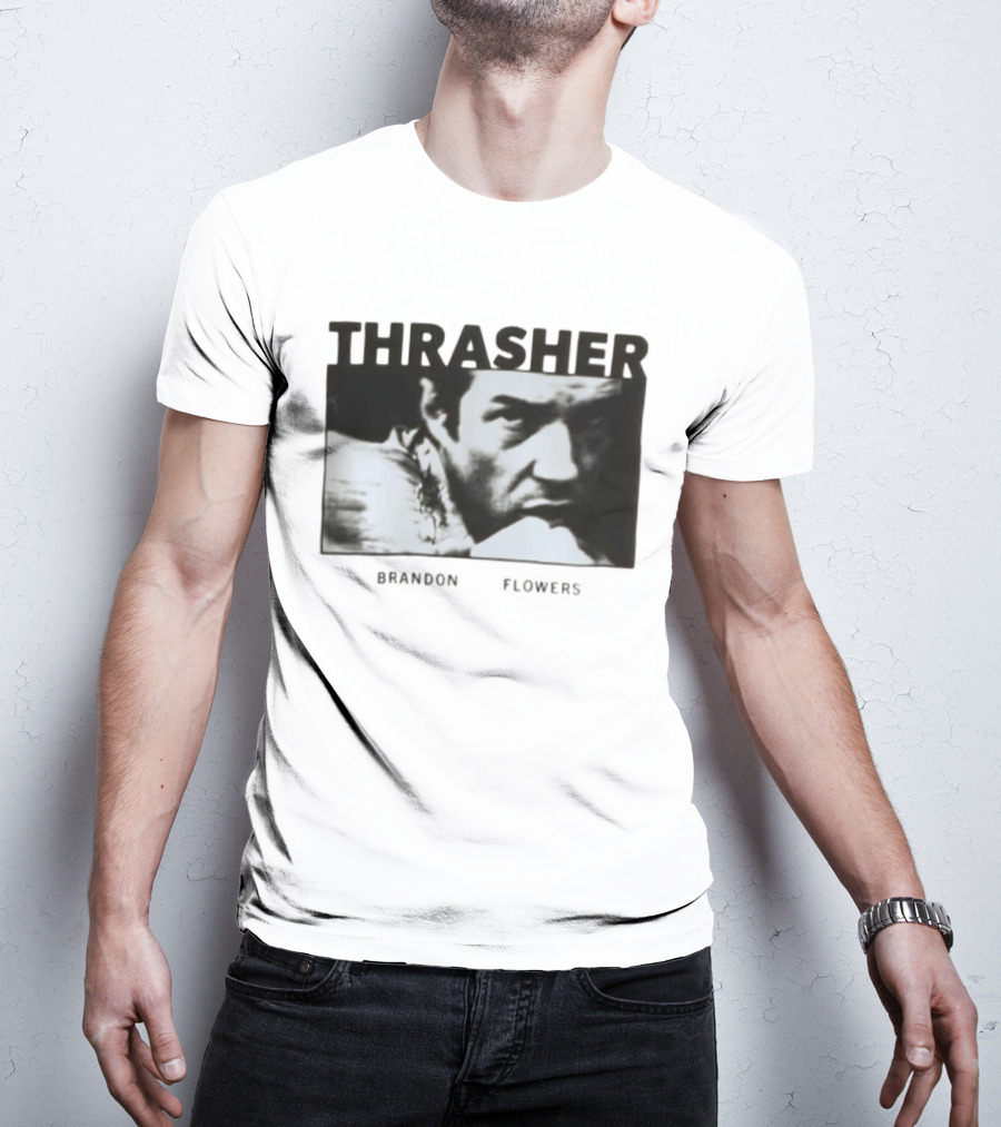 Brandon Flowers Thrasher 2026 Tour Dates T-Shirt