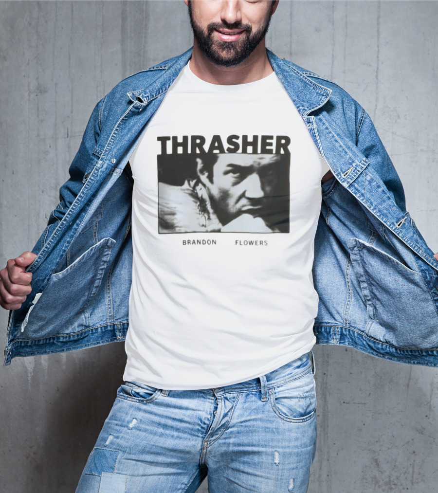 Brandon Flowers Thrasher 2026 Tour Dates T-Shirt