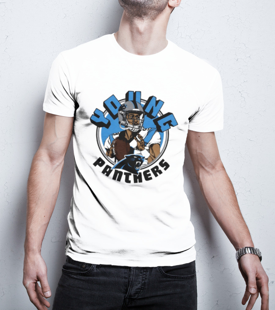 Bryce Young Carolina Panthers Football Star Quarterback T-Shirt