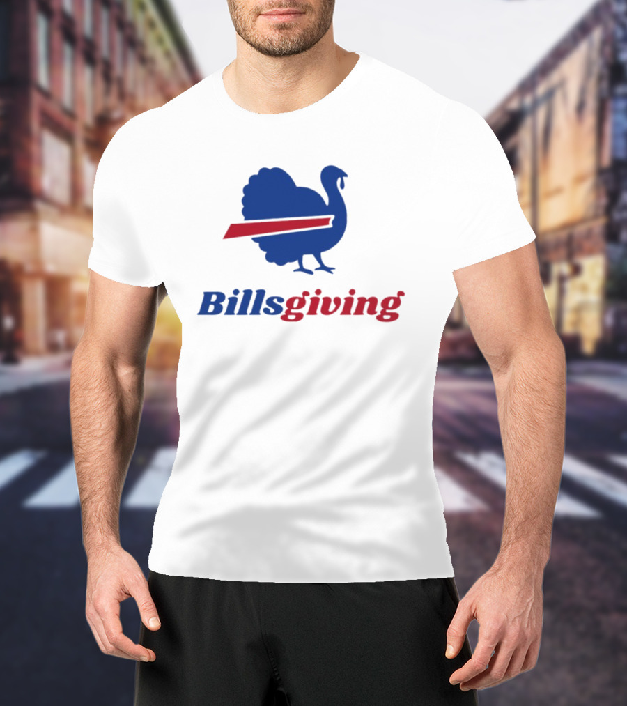 Buffalo Bills Turkey Billsgiving Thanksgiving T-Shirt