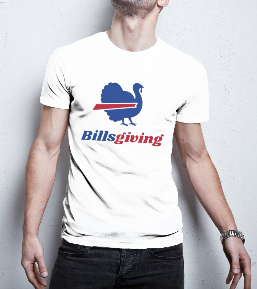 Buffalo Bills Turkey Billsgiving Thanksgiving T-Shirt