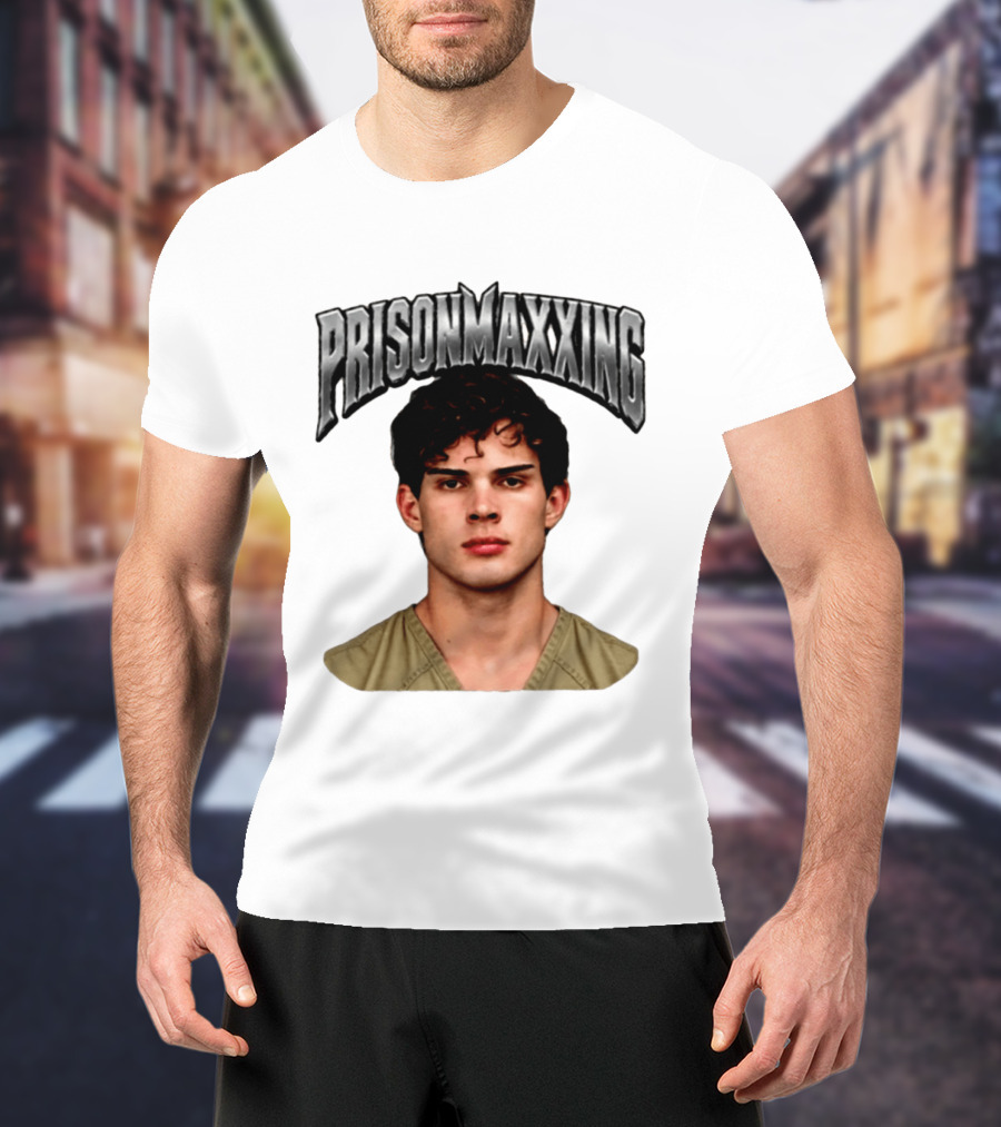 Prisonmaxxing Internet Meme Shot Concept T-Shirt