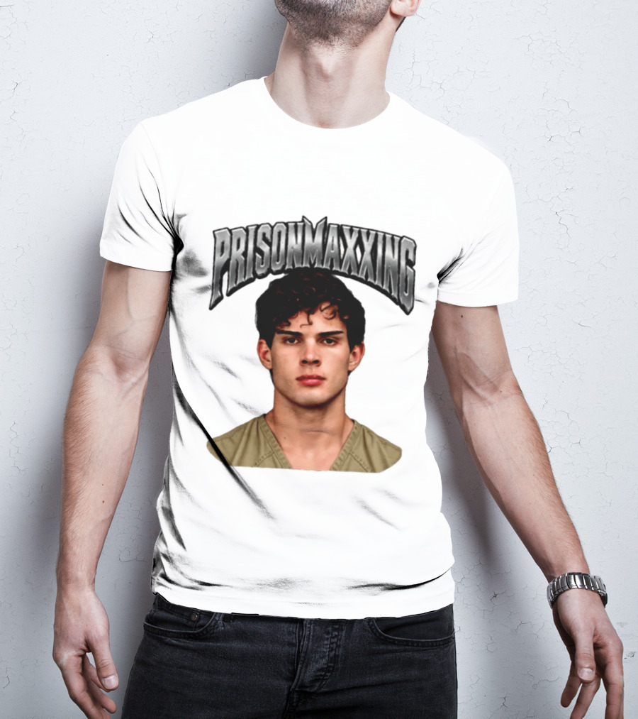 Prisonmaxxing Internet Meme Shot Concept T-Shirt