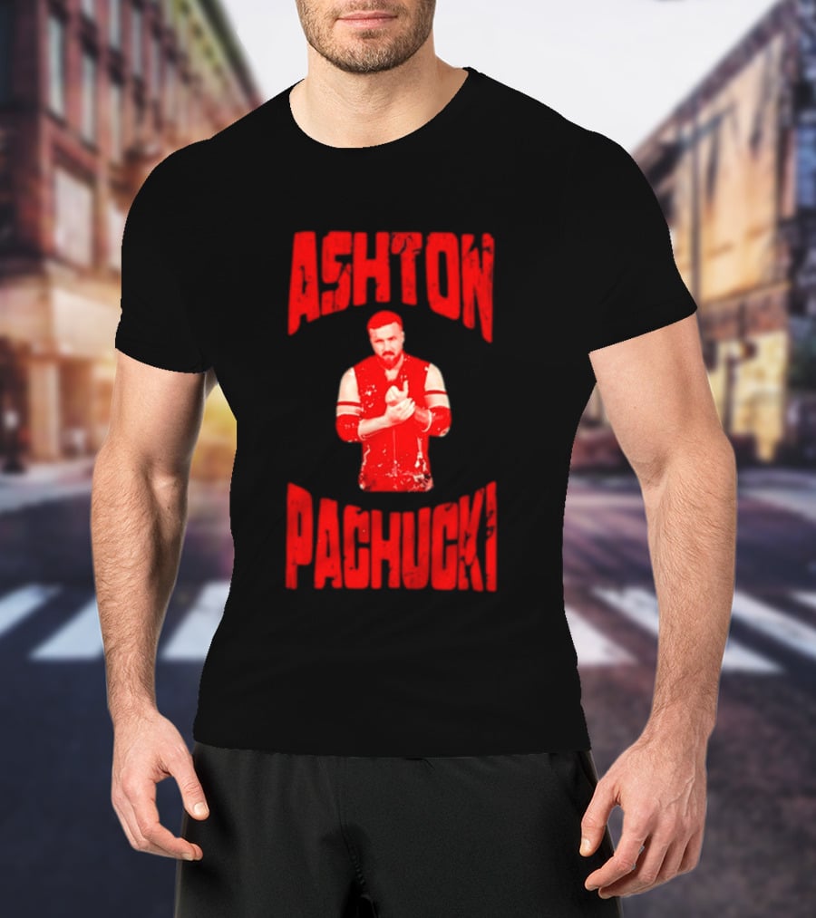 Ashton Pachucki Red Vest Visual Portrait Ashton Pachucki T-Shirt