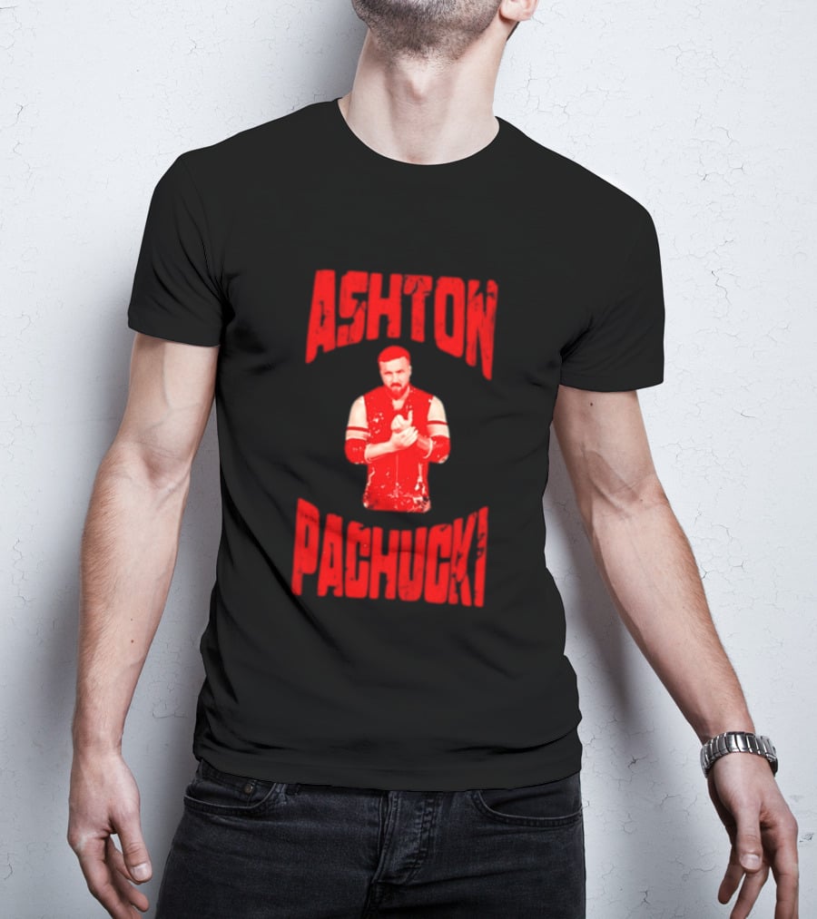 Ashton Pachucki Red Vest Visual Portrait Ashton Pachucki T-Shirt