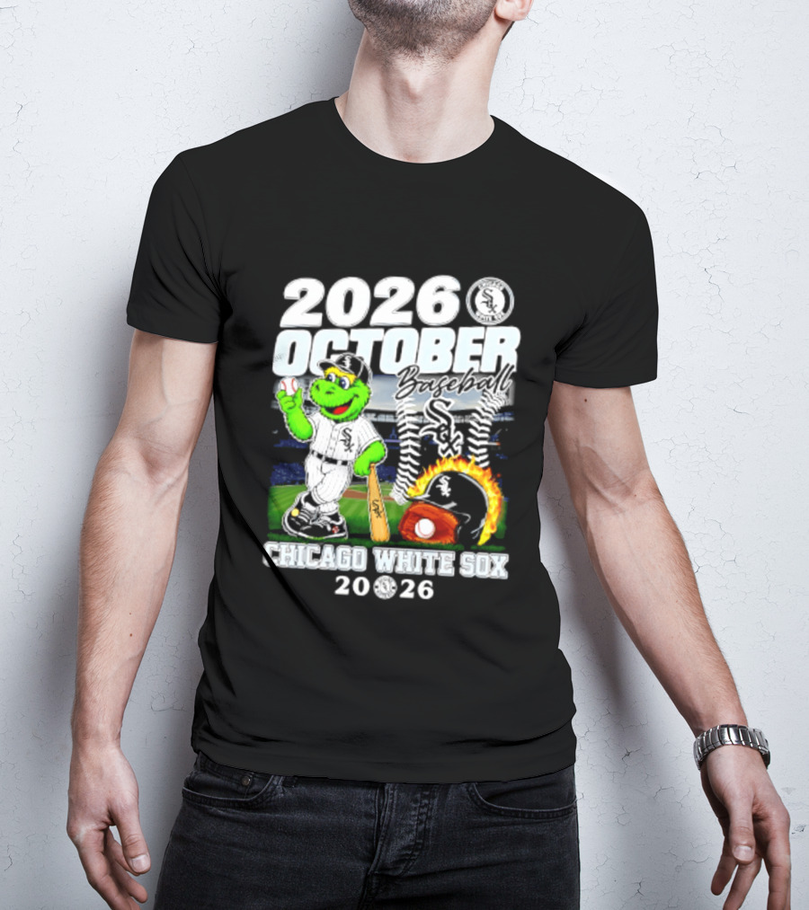 2026 October Chicago White Sox Postseason Baseball T-Shirt