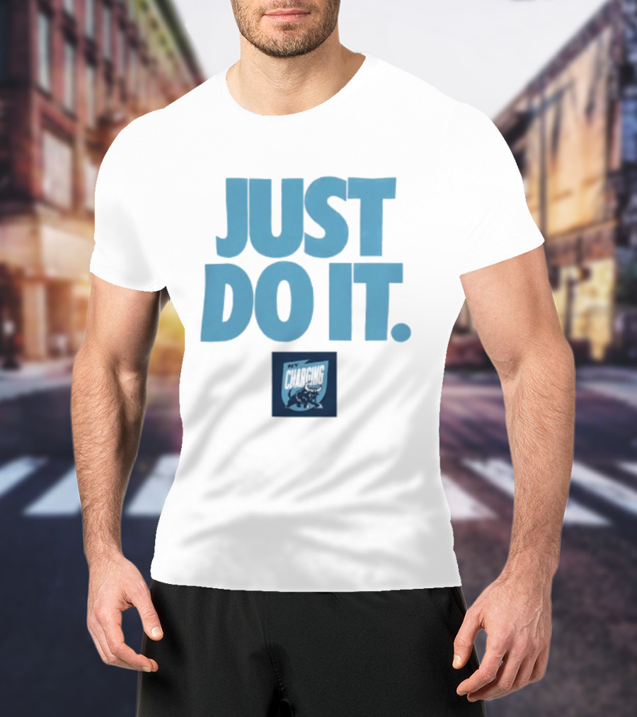 New York Charging Just Do It Bull T-Shirt