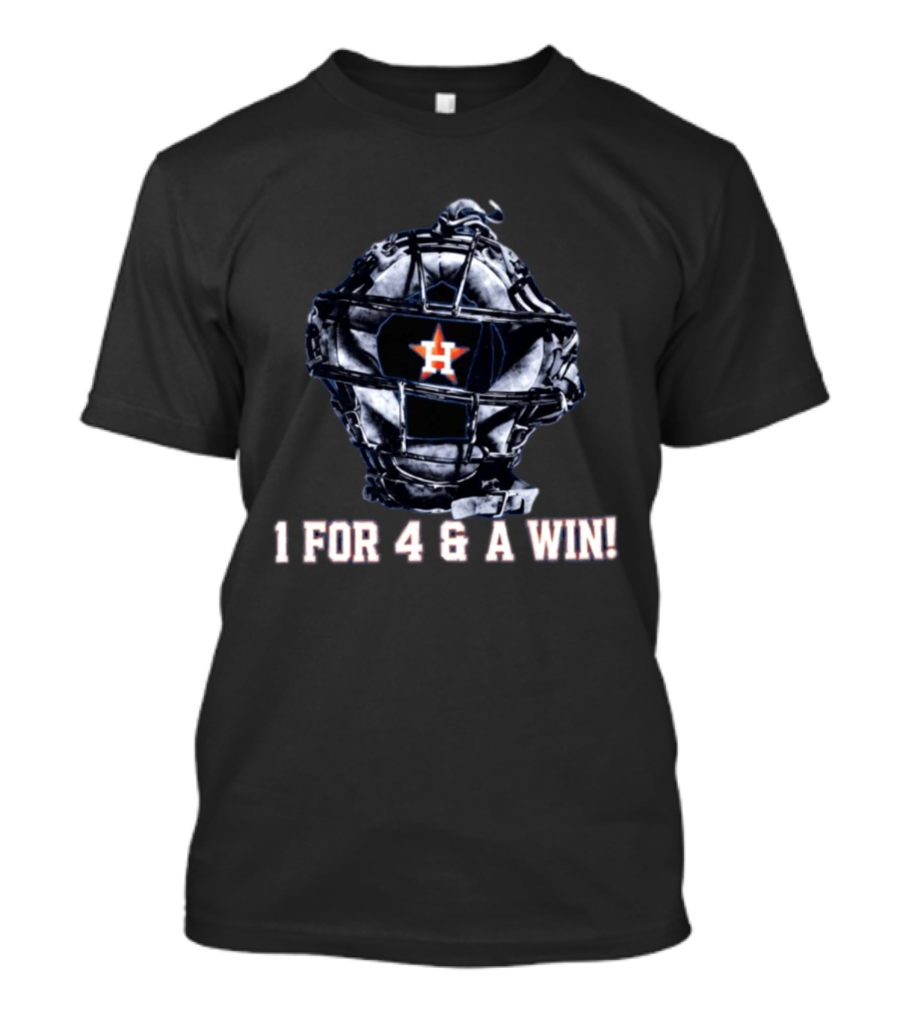 Houston Astros Christian Vázquez 1 For 4 And A Win Catcher Mask T-Shirt