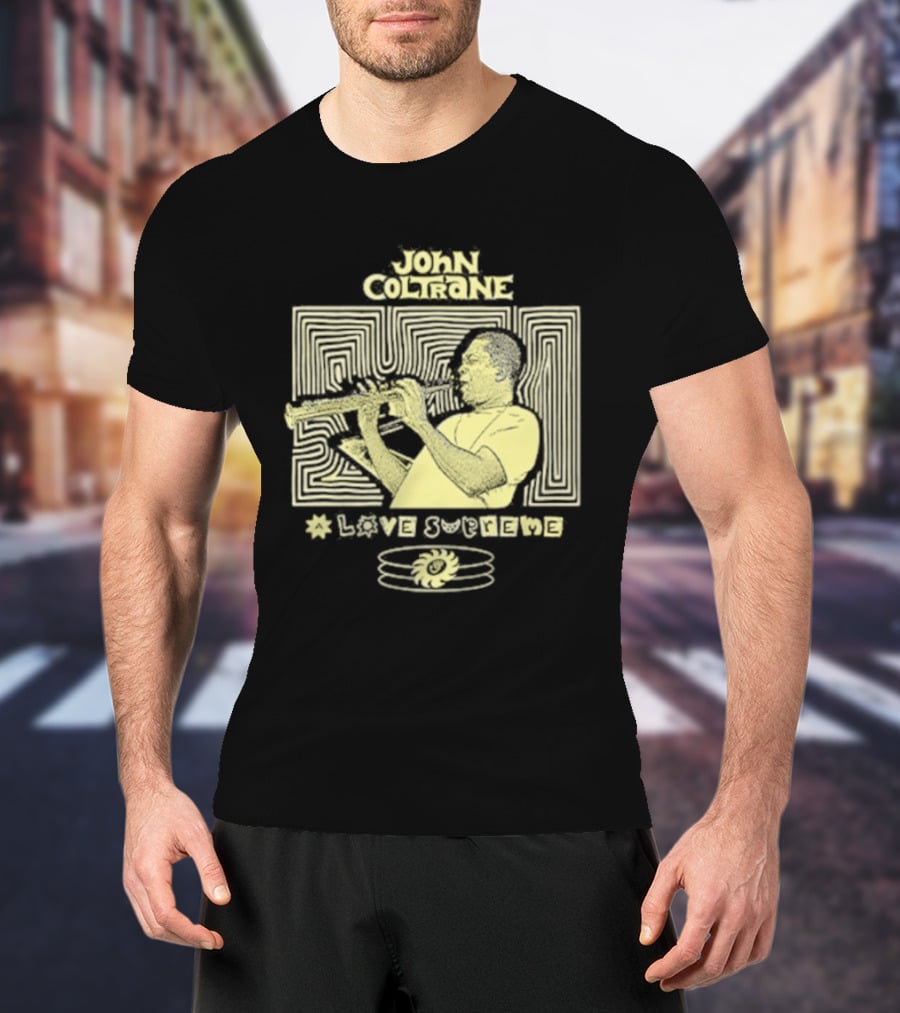 John Coltrane Live Supreme Jazz Iconic Performance T-Shirt