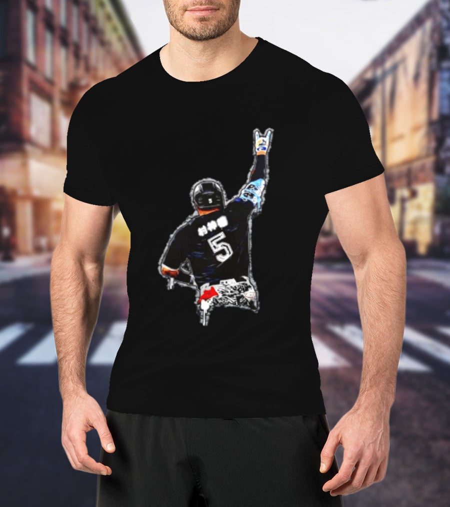 Munetaka Murakami Tokyo Yakult Swallows Jersey Number 5 Baseball Player Celebration T-Shirt