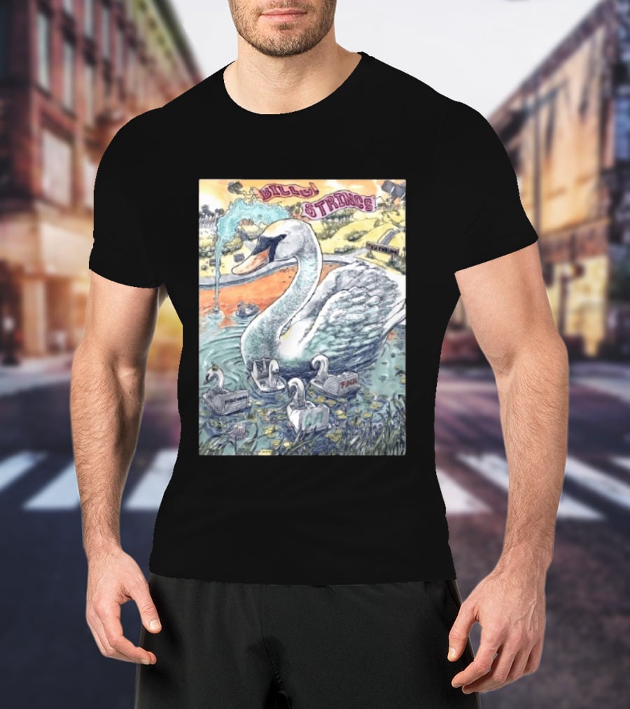Billy Strings Live Swan Art Inglewood September 26 2026 T-Shirt