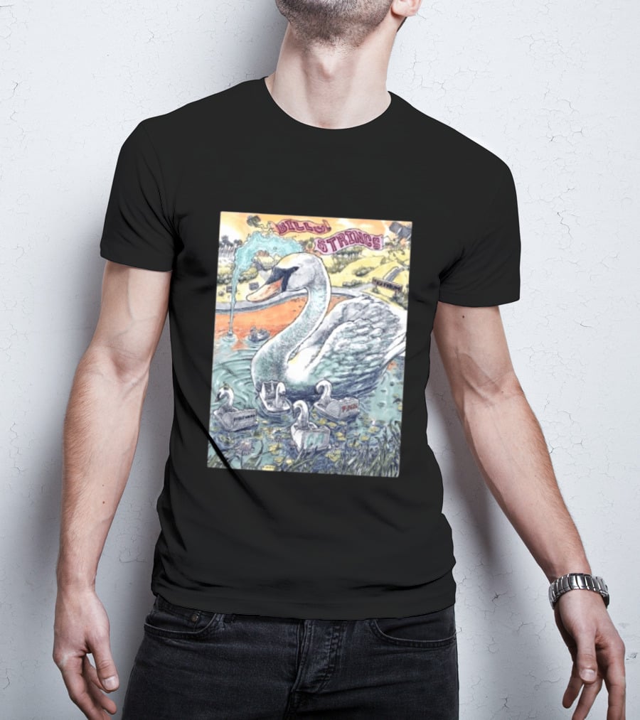 Billy Strings Live Swan Art Inglewood September 26 2026 T-Shirt