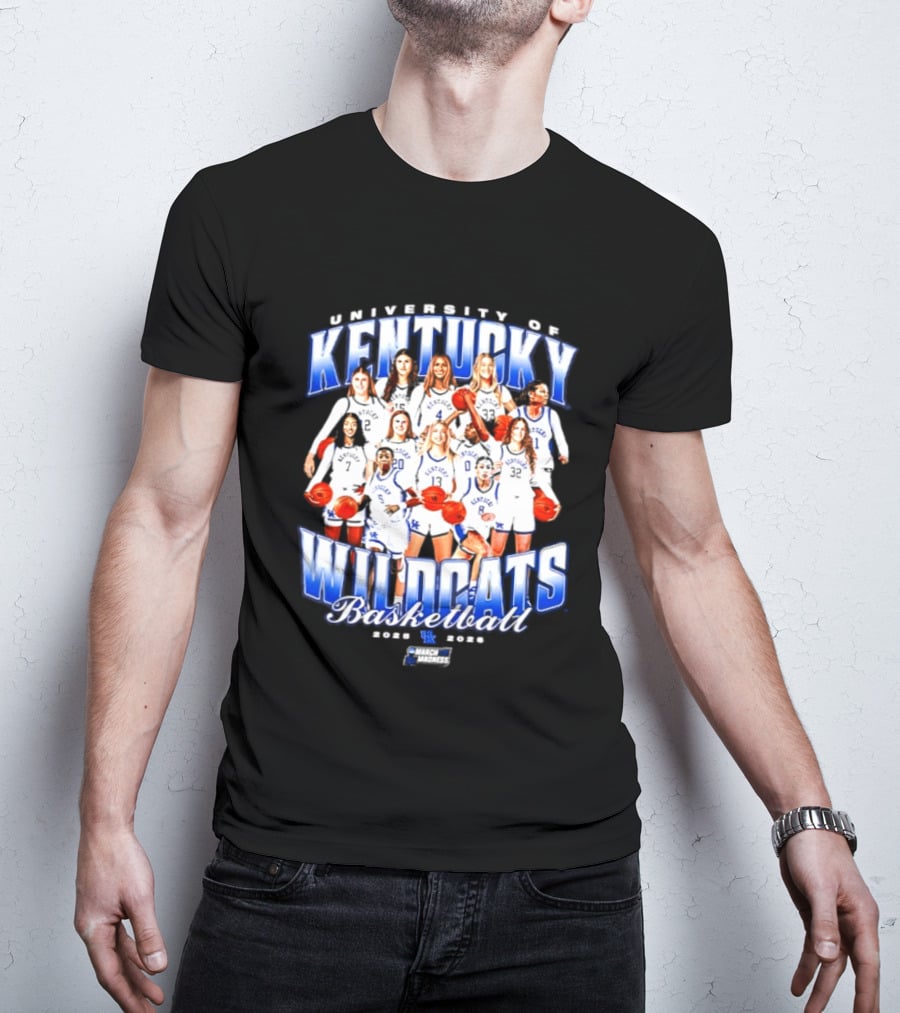 University Of Kentucky Wildcats Basketball 2026 NCAA All Team T-Shirt