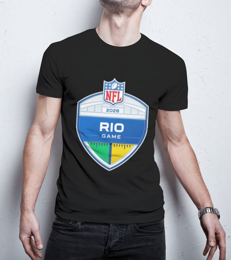 NFL Rio Game Maracana 2026 T-Shirt