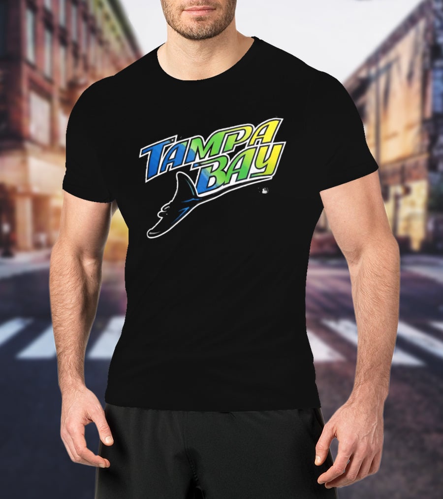 Tampa Bay Rays 2026 Classic Vibrant Logo With Manta Ray Element T-Shirt