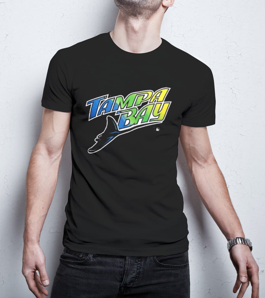 Tampa Bay Rays 2026 Classic Vibrant Logo With Manta Ray Element T-Shirt