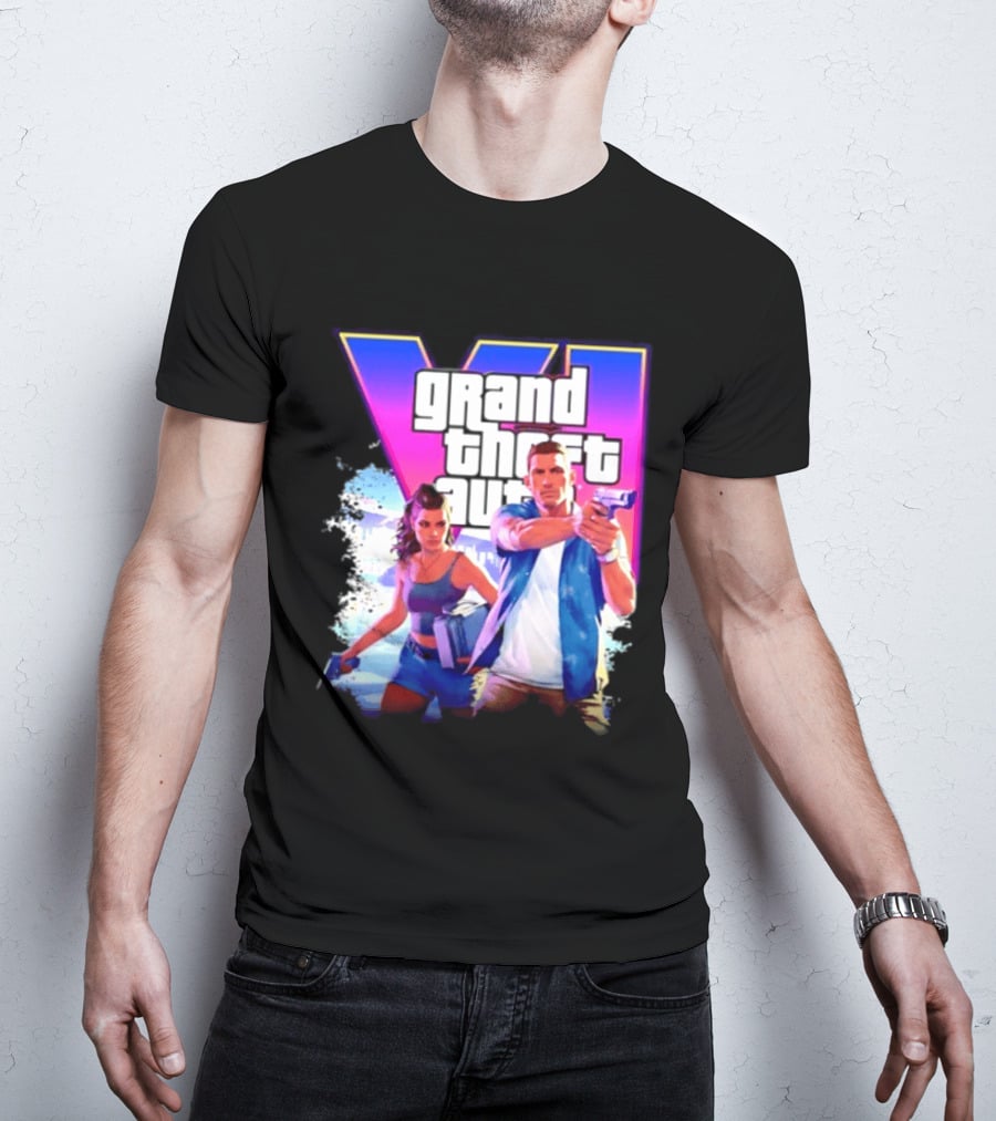 Grand Theft Auto VI GTA 6 Rockstar Games T-Shirt