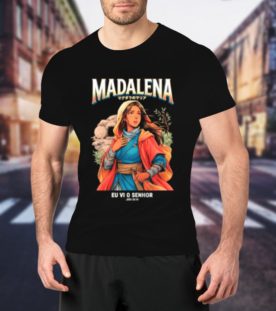 Madalena Eu Vi O Senhor Joao 20 18 Religious T-Shirt