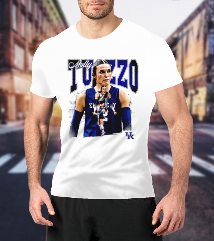 Molly Tuozzo Kentucky Wildcats NCAA Women's Volleyball T-Shirt