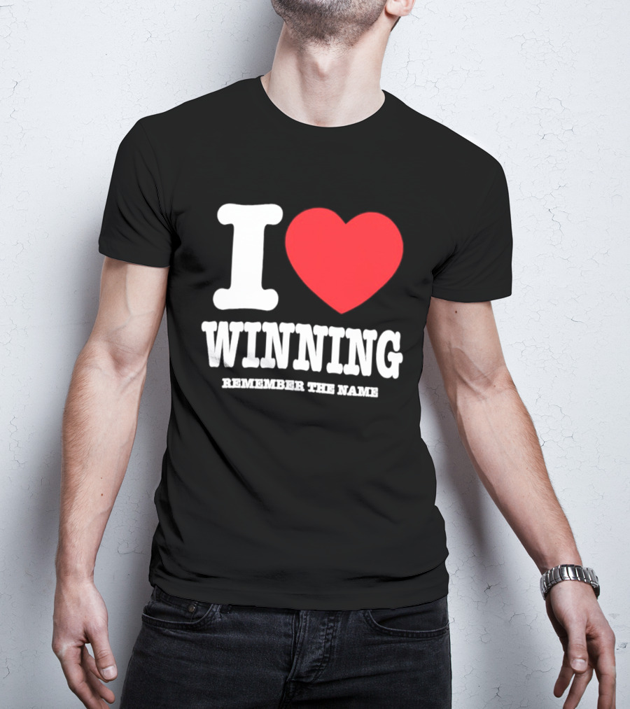 I Love Winning Remember The Name Donovan Ezeiruaku T-Shirt