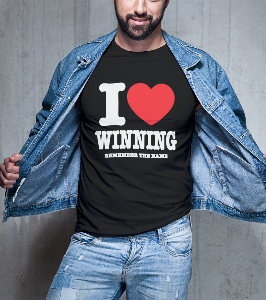 I Love Winning Remember The Name Donovan Ezeiruaku T-Shirt